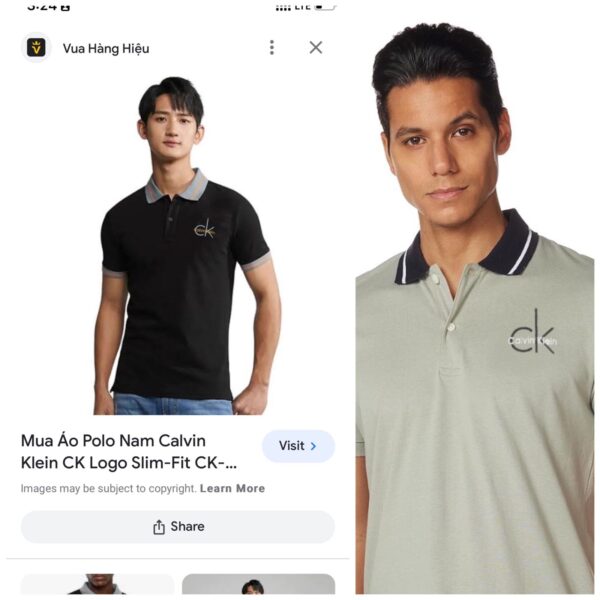 FIRST COPY Calvin Exclusive Polos for Men - Image 10