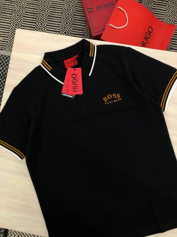 FIRST COPY Hugo Boss Premium Cotton Lycra Polos - Image 13