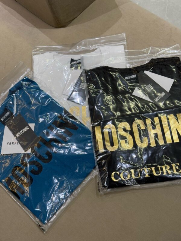 FIRST COPY Moschino Ladies Crews Lycra Tees - Image 2