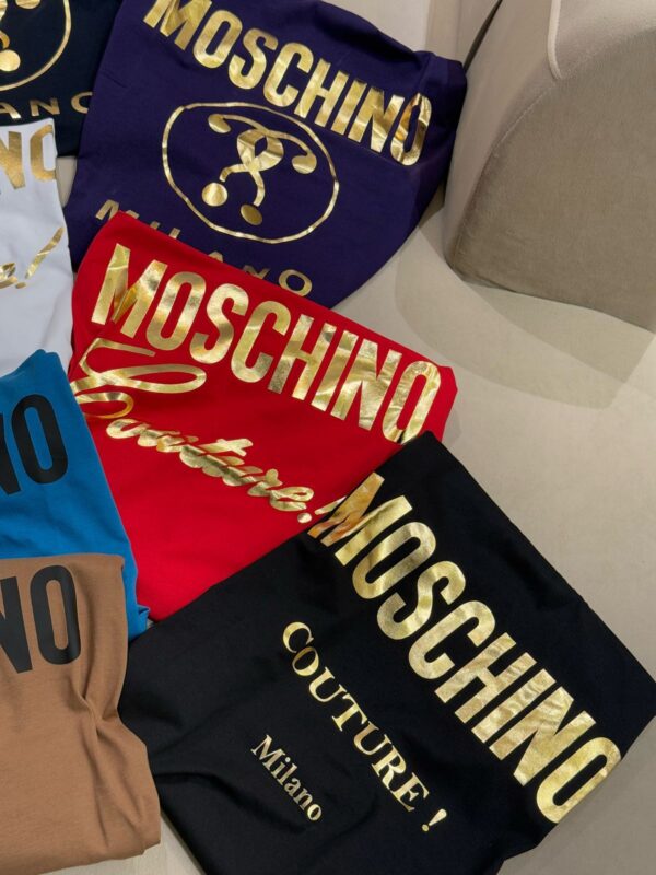 FIRST COPY Moschino Ladies Crews Lycra Tees - Image 3