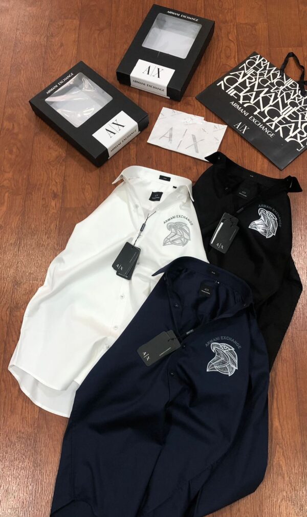 First Copy Armani Exchange Premium 2025 Shirt – In Stock - Image 3