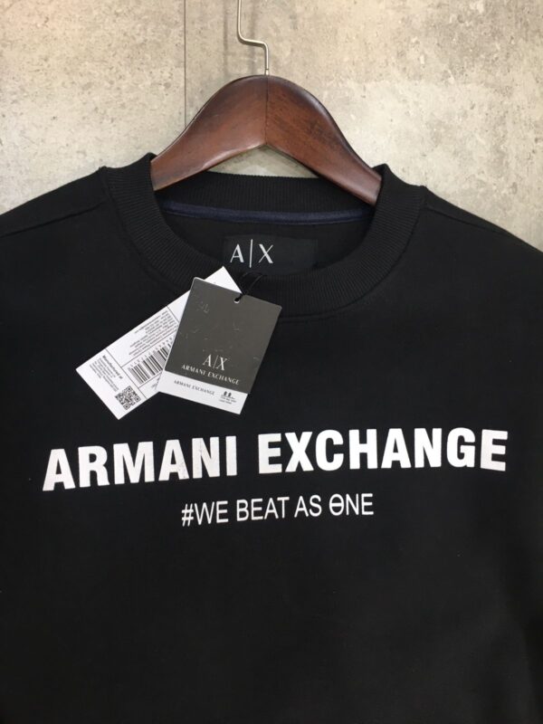 First Copy Armani Exclusive Cotton Fleece Sweatshirts for Men - Image 3