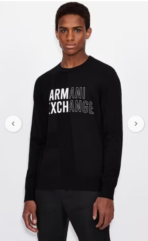 First Copy Armani Exclusive Cotton Fleece Sweatshirts for Men - Image 7