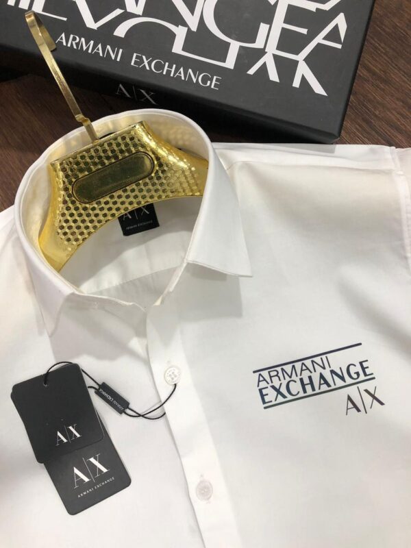First Copy Armani Exclusive Cotton Shirt – Premium Comfort & Elegant Desig - Image 2
