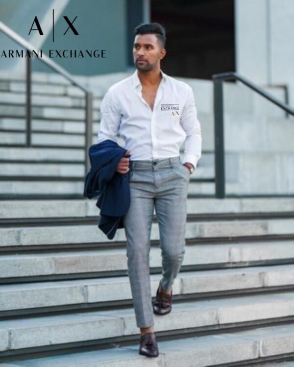 First Copy Armani Exclusive Cotton Shirt – Premium Comfort & Elegant Desig - Image 3