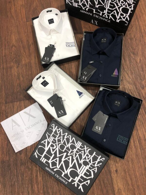 First Copy Armani Exclusive Cotton Shirt – Premium Comfort & Elegant Desig - Image 4