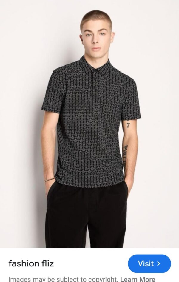 First Copy Armani Very Premium Cotton Lycra Polos – Imported Luxury Comfort for Men - Image 3