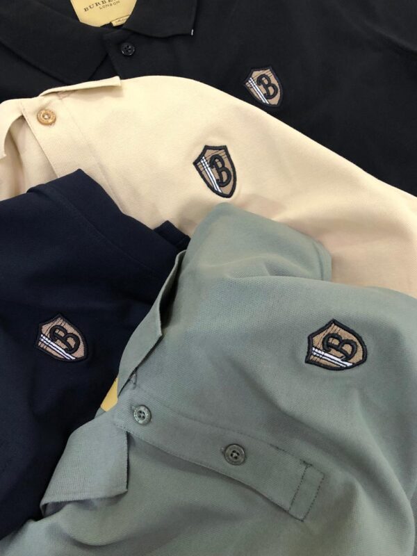 First Copy Burberry Exclusive Cotton Lycra Polo – Premium Comfort & Style - Image 7