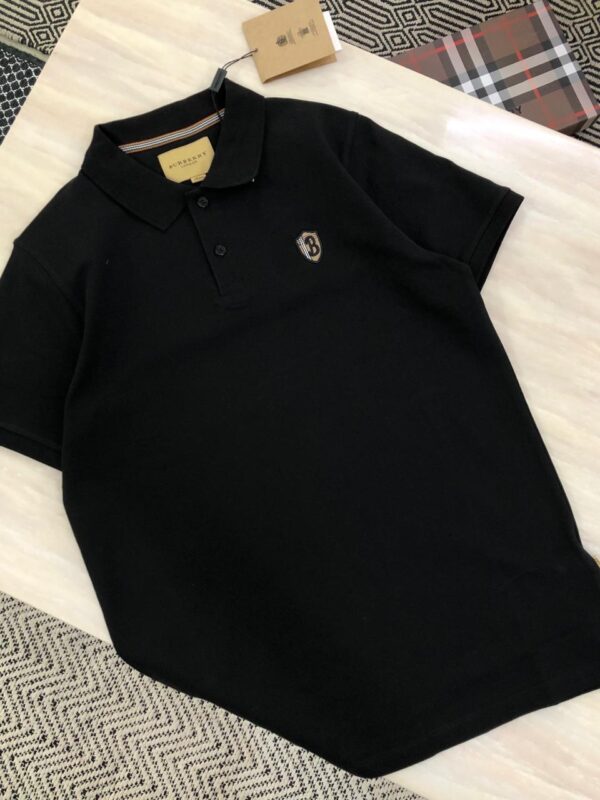 First Copy Burberry Exclusive Cotton Lycra Polo – Premium Comfort & Style - Image 4