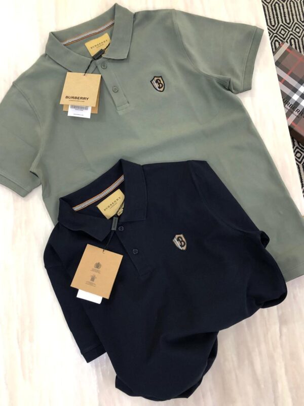 First Copy Burberry Exclusive Cotton Lycra Polo – Premium Comfort & Style - Image 11