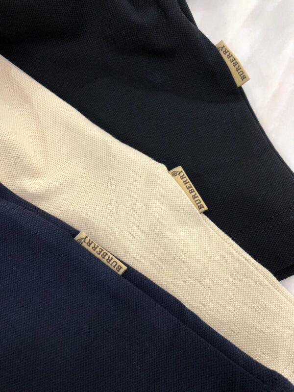 First Copy Burberry Exclusive Cotton Lycra Polo – Premium Comfort & Style - Image 10