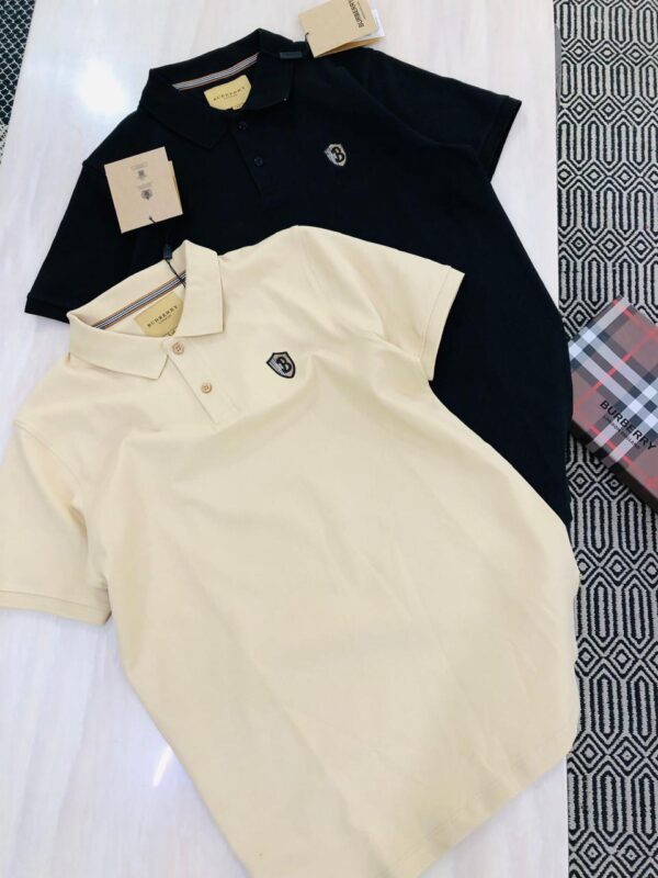 First Copy Burberry Exclusive Cotton Lycra Polo – Premium Comfort & Style - Image 9