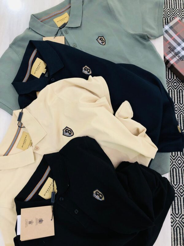 First Copy Burberry Exclusive Cotton Lycra Polo – Premium Comfort & Style - Image 8