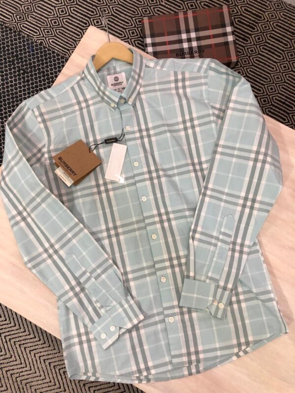 First Copy Burberry Exclusive Cotton Shirts – Luxury British Style, Perfectly Replicated - Image 4
