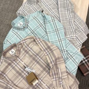 First Copy Burberry Exclusive Cotton Shirts – Luxury British Style, Perfectly Replicated