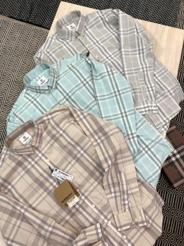 First Copy Burberry Exclusive Cotton Shirts – Luxury British Style, Perfectly Replicated
