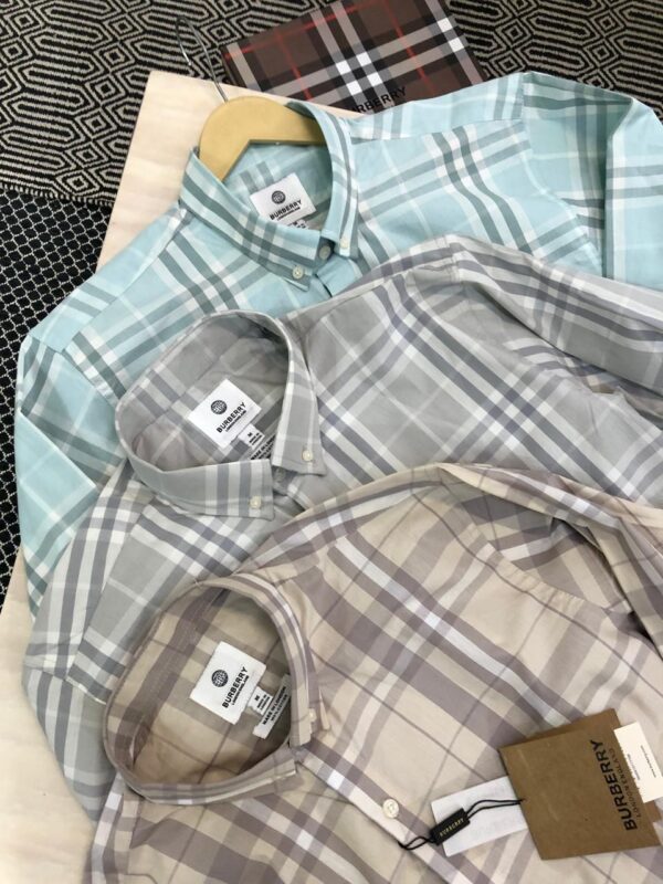 First Copy Burberry Exclusive Cotton Shirts – Luxury British Style, Perfectly Replicated - Image 9