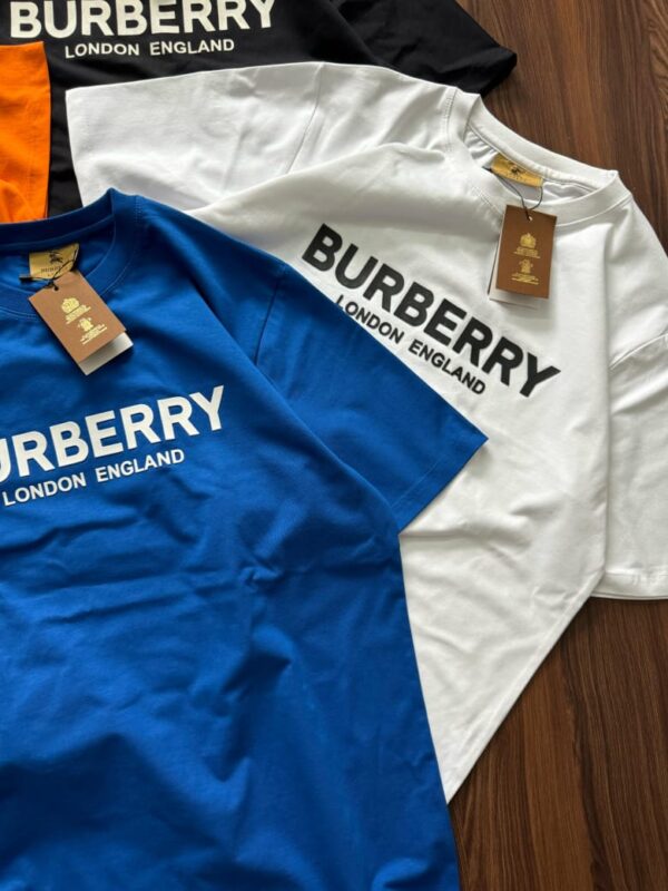 First Copy Burberry Premium Cotton Lycra Crew Neck | Luxury Fit & Comfort - Image 8