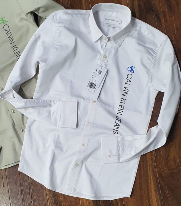First Copy Calvin Exclusive Premium Cotton Shirt – Long Sleeve Classic Fit - Image 2