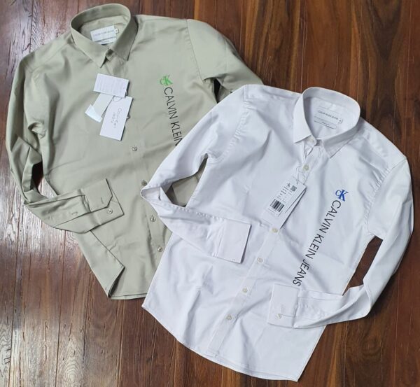First Copy Calvin Exclusive Premium Cotton Shirt – Long Sleeve Classic Fit - Image 11