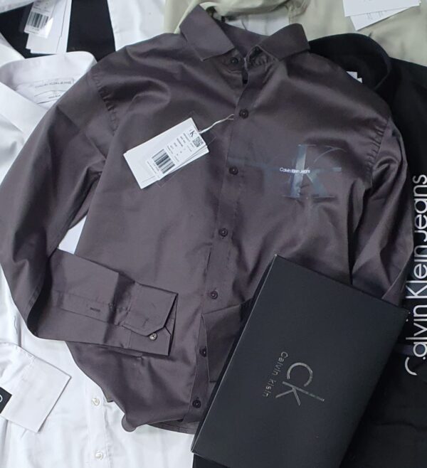First Copy Calvin Exclusive Premium Cotton Shirt – Long Sleeve Classic Fit - Image 8