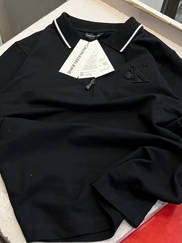 First Copy Calvin Klein Half Zipper | Premium Lycra Matty Fabric - Image 6