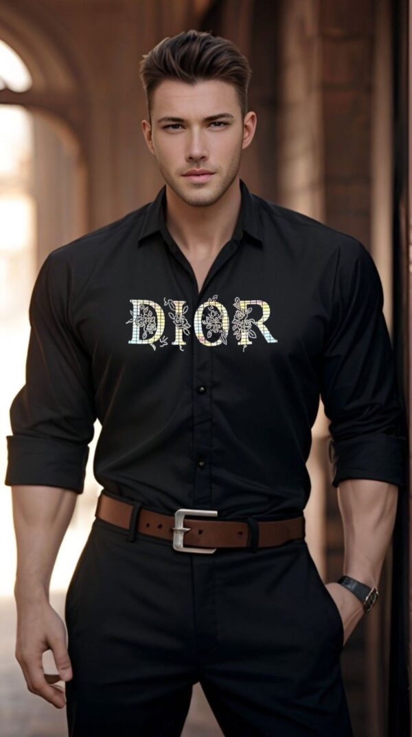 First Copy Dior Exclusive Cotton Shirts – Premium Quality for Men - Image 4