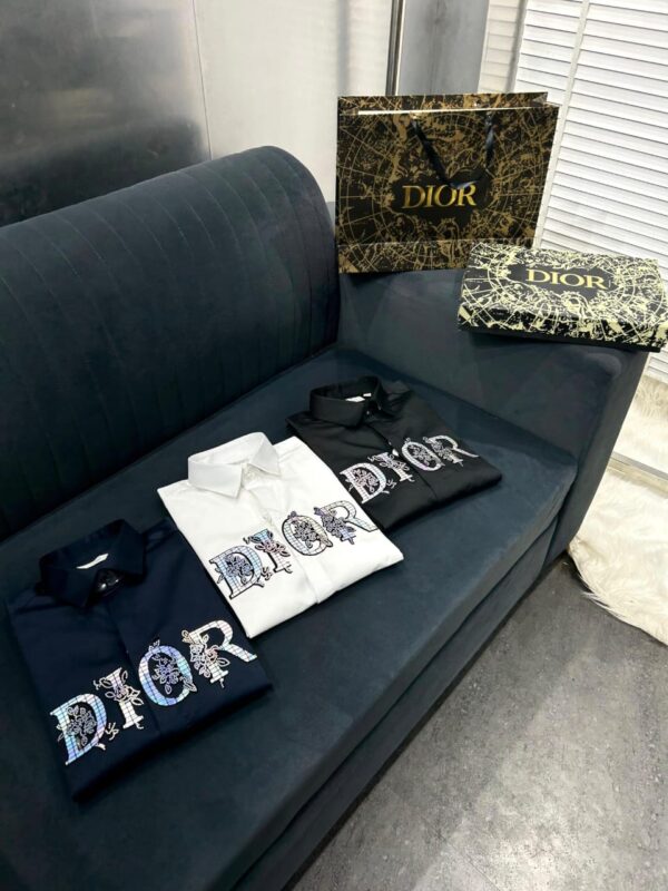 First Copy Dior Exclusive Cotton Shirts – Premium Quality for Men - Image 5