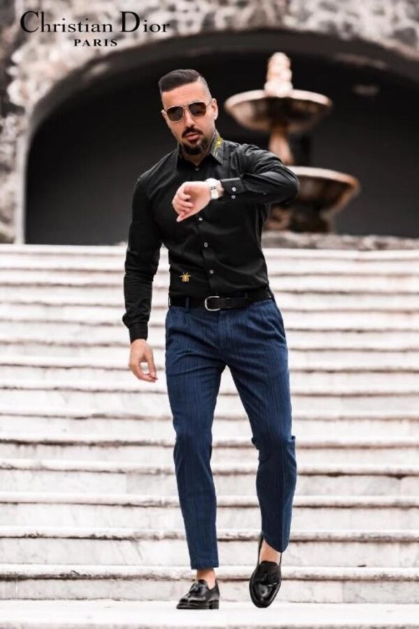 First Copy Dior Premium Quality Men Shirts Collection - Image 2