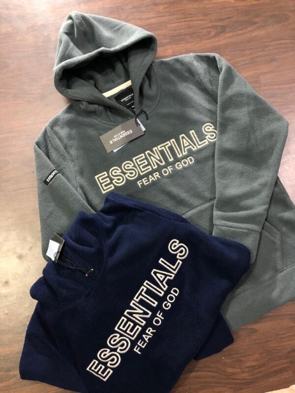 First Copy Essentials Premium Hoodie – Anti-Pilling Heavy GSM Sweatshirt - Image 3