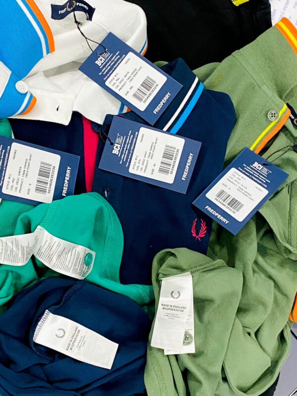 First Copy Fred Perry Jacquard Tipped Polos - Image 5