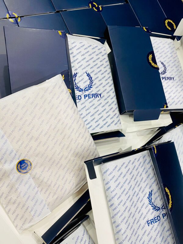 First Copy Fred Perry Jacquard Tipped Polos - Image 14