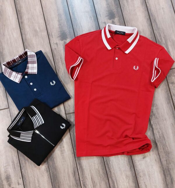 First Copy Fred Perry Lycra Pique Polo T-Shirts – Premium Quality for Men - Image 8