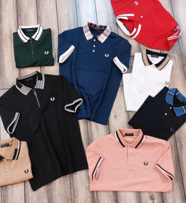 First Copy Fred Perry Lycra Pique Polo T-Shirts – Premium Quality for Men - Image 7
