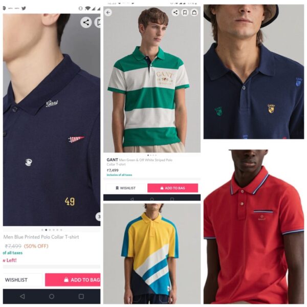 First Copy GANT Imported Polo – Premium Lycra Yarn Fabric for Men - Image 9