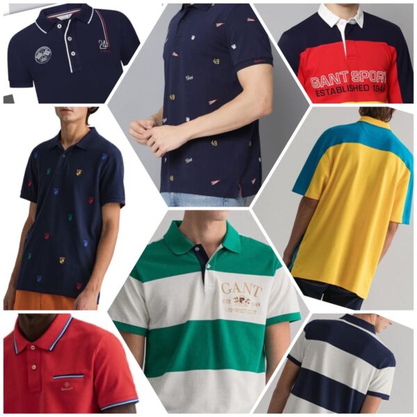 First Copy GANT Imported Polo – Premium Lycra Yarn Fabric for Men - Image 3