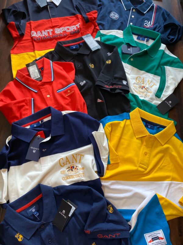 First Copy GANT Imported Polo – Premium Lycra Yarn Fabric for Men