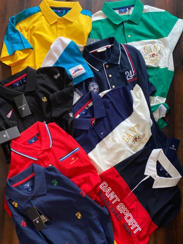 First Copy GANT Imported Polo – Premium Lycra Yarn Fabric for Men - Image 5
