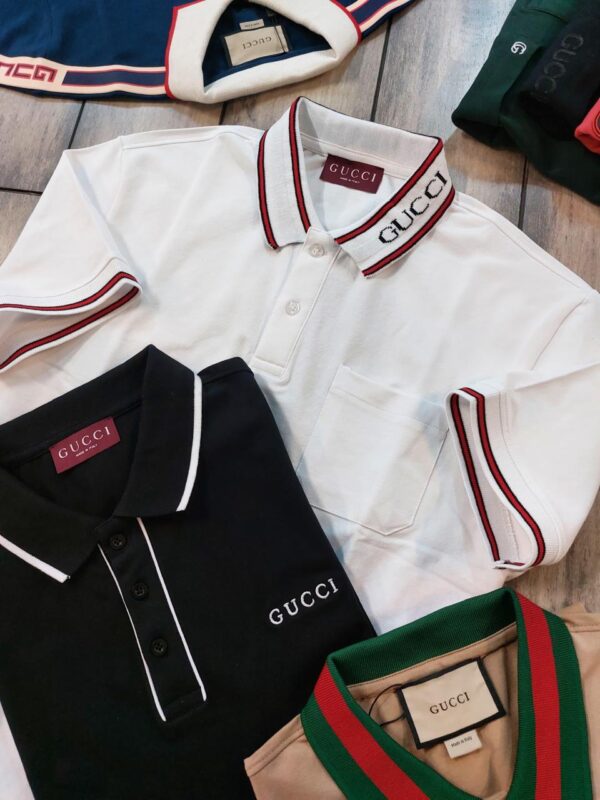 First Copy Gucci Imported Quality Exclusive Polo Tees for Men - Image 13