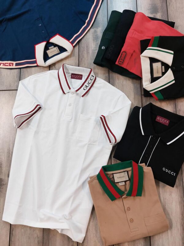 First Copy Gucci Imported Quality Exclusive Polo Tees for Men - Image 21