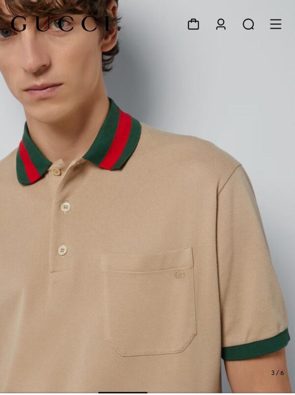 First Copy Gucci Imported Quality Exclusive Polo Tees for Men - Image 17