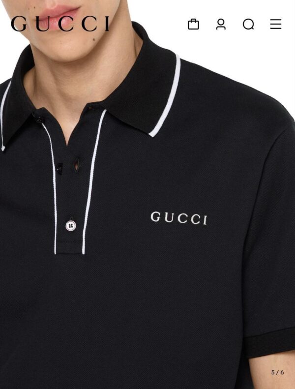 First Copy Gucci Imported Quality Exclusive Polo Tees for Men - Image 15