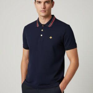First Copy Gucci Men’s Bee Logo T-Shirt – Premium Cotton Casual Streetwear