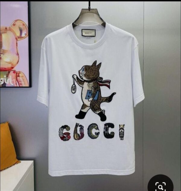 First Copy Gucci Very Premium Round Neck T-Shirts | Luxury Shipment Stock - Image 8