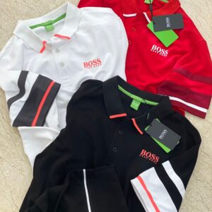First Copy Hugo Boss High-End Lycra Polo Shirts | Premium Designer Look