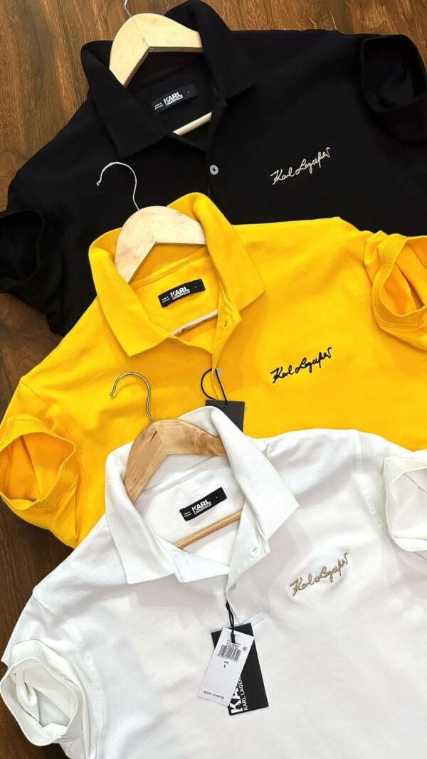 First Copy Karl Lagerfeld Polo T-Shirts – Premium Imported Quality - Image 2