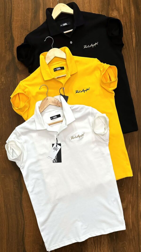First Copy Karl Lagerfeld Polo T-Shirts – Premium Imported Quality - Image 4