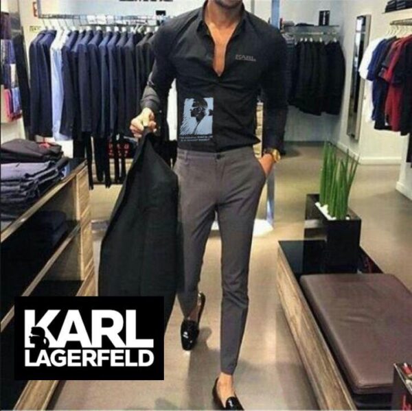 First Copy Karl Lagerfeld Premium Quality Shirt – Luxury Formal Collection - Image 8