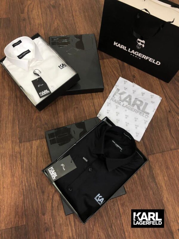 First Copy Karl Lagerfeld Premium Quality Shirt – Luxury Formal Collection - Image 7