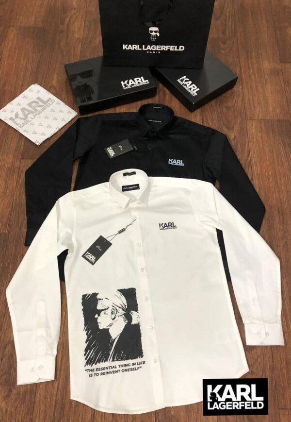 First Copy Karl Lagerfeld Premium Quality Shirt – Luxury Formal Collection